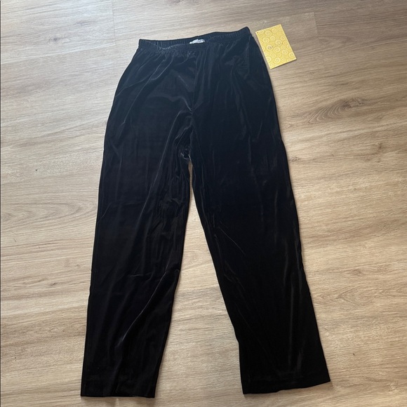 Cathy Hardwick Studio Pants - Vintage Cathy Hardwick Studio Black Velvet Pants
